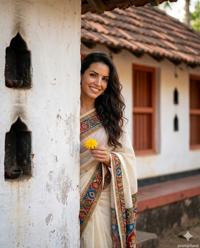 Hyper-Realistic South Indian Portrait