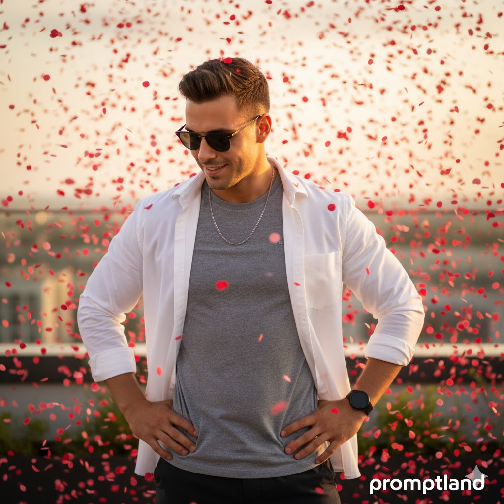 Celebration Confetti Scene