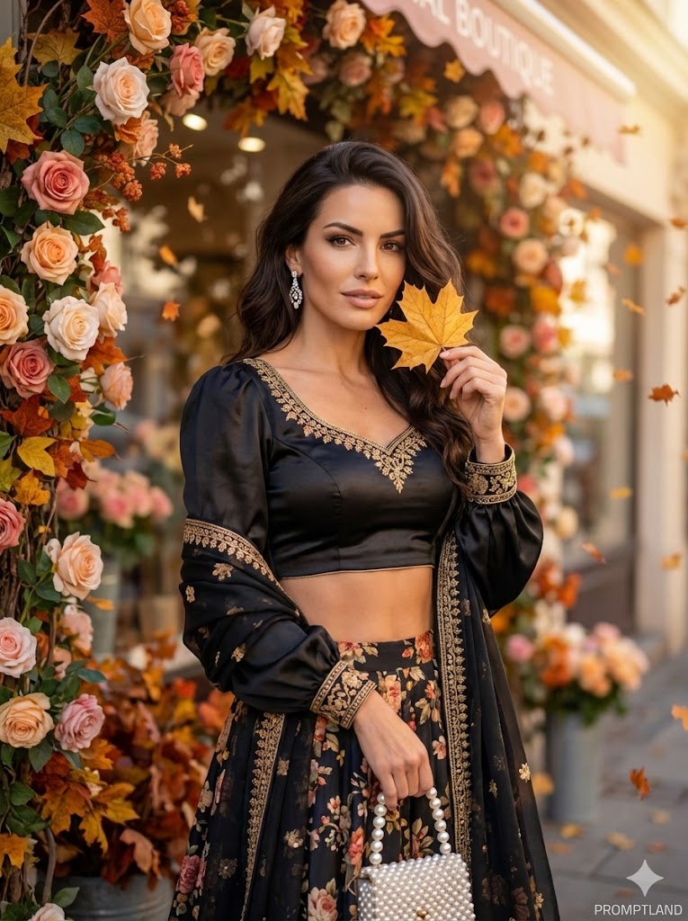 Cinematic Autumn Portrait