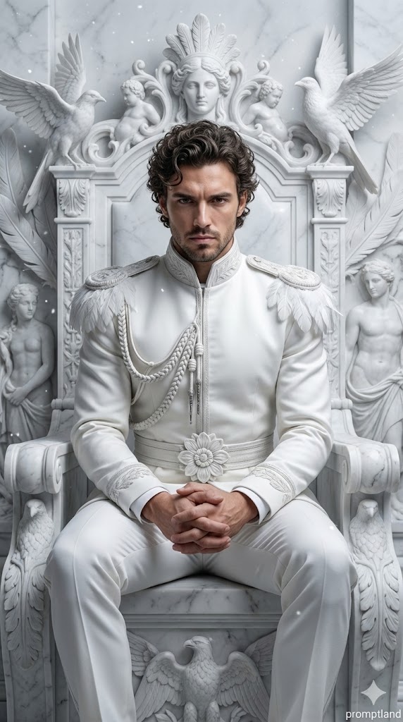 Marble Throne Portrait