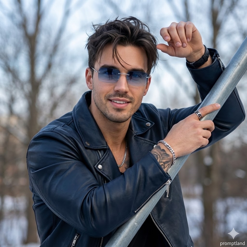 Urban Leather Portrait