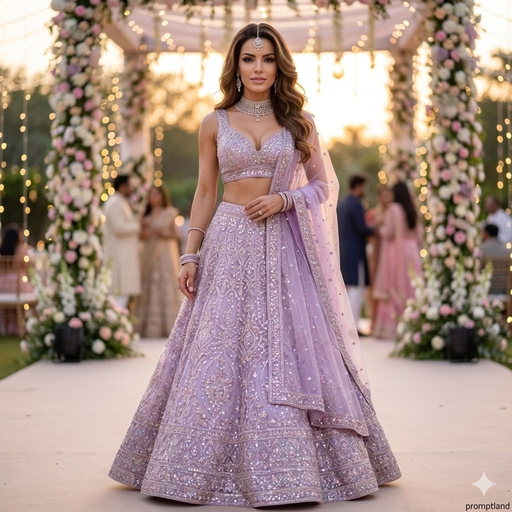 Wedding Venue Lehenga Portrait